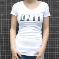 Stuttgart T-Shirt "0711" white,Women