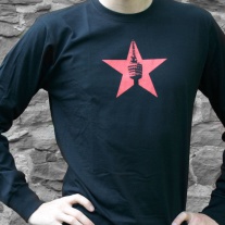 Stuttgart T-Shirt "TV-Tower" longsleeved black,Men