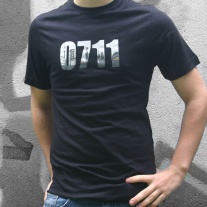 Stuttgart T-Shirt "0711" black