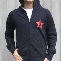 Zipper "Fernsehturm roter Stern" black